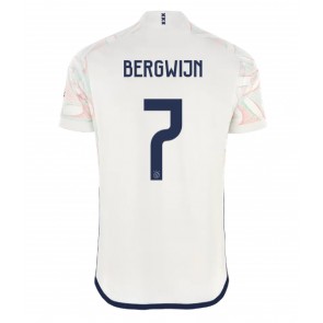 Ajax Steven Bergwijn #7 Bortatröja 2023-24 Kortärmad